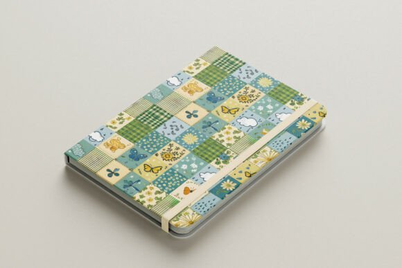 Download Vintage Patchwork Nature Pattern - Nature pattern Collection